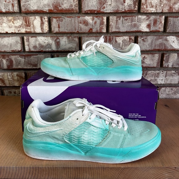 Nike Ishod Wair Premium SB Sneakers 2022 Mint Green Mens Size 11 - Picture 1 of 6